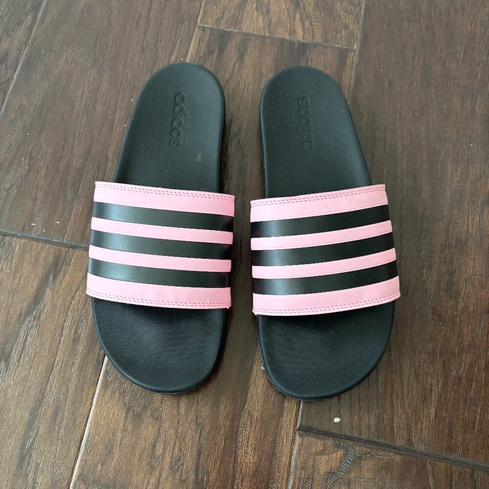 Adidas Pink Slipper Sandals – Size US 10